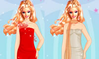 Elegante vestido de Barbie