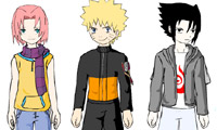Naruto Character Dress Up