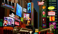 Times Square oleh malam