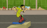 Scooby Doo corrida de Skate