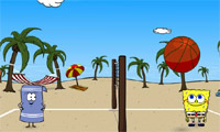 Spongebob Beach Volleyball