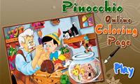 Pinocchio Online Coloring