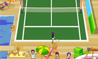 Tennis-Schlacht