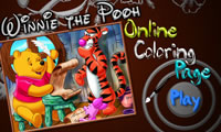 Winnie the Pooh Online Coloring