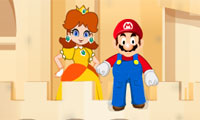 Mario memenuhi Peach