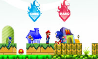 Mario ν Sonic