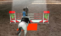 Koń skoki 3D