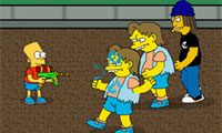 The Simpsons Shooting spel