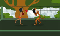タイガーのボクシングの試合
