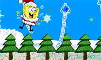 SpongeBob Weihnachten geschwungen
