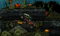 Halloween kerkhof Racing