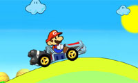 Mario menghantam jalan